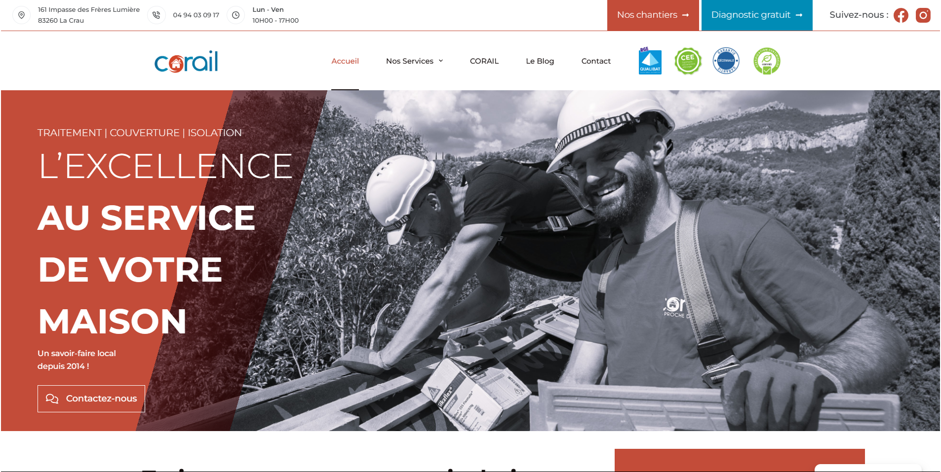 Site internet CORAIL Site internet CORAIL