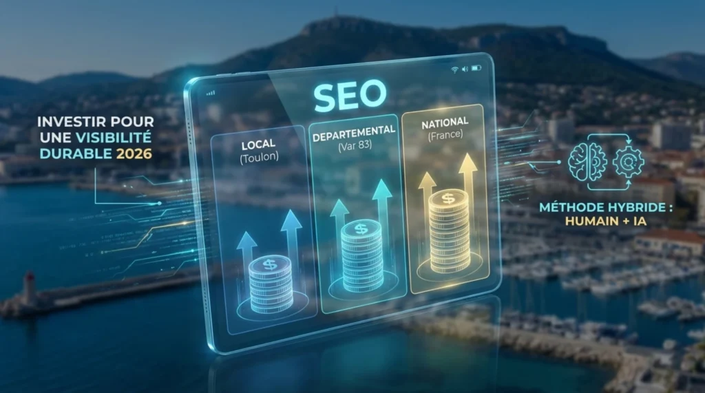 Rentabilite SEO et devis Toulon Var — Prix SEO Toulon 2026 : investir pour une visibilité durable