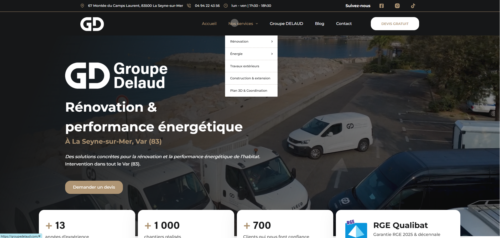Nouveau site internet Corail