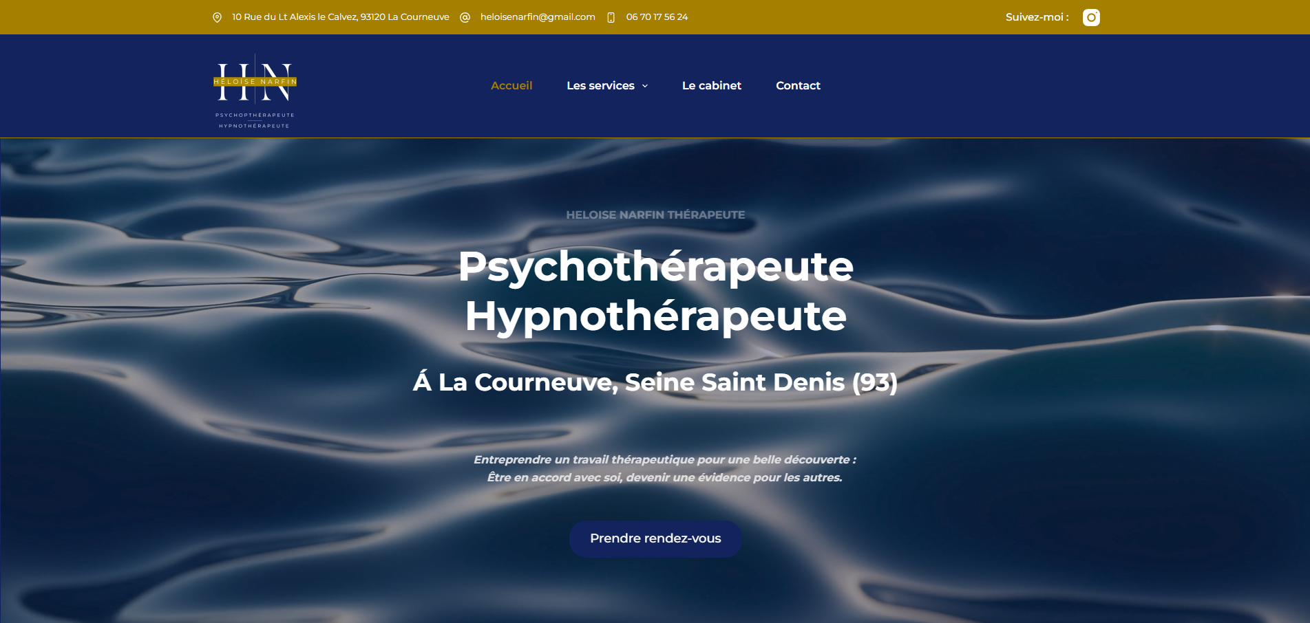 Site web Héloïse Narfin