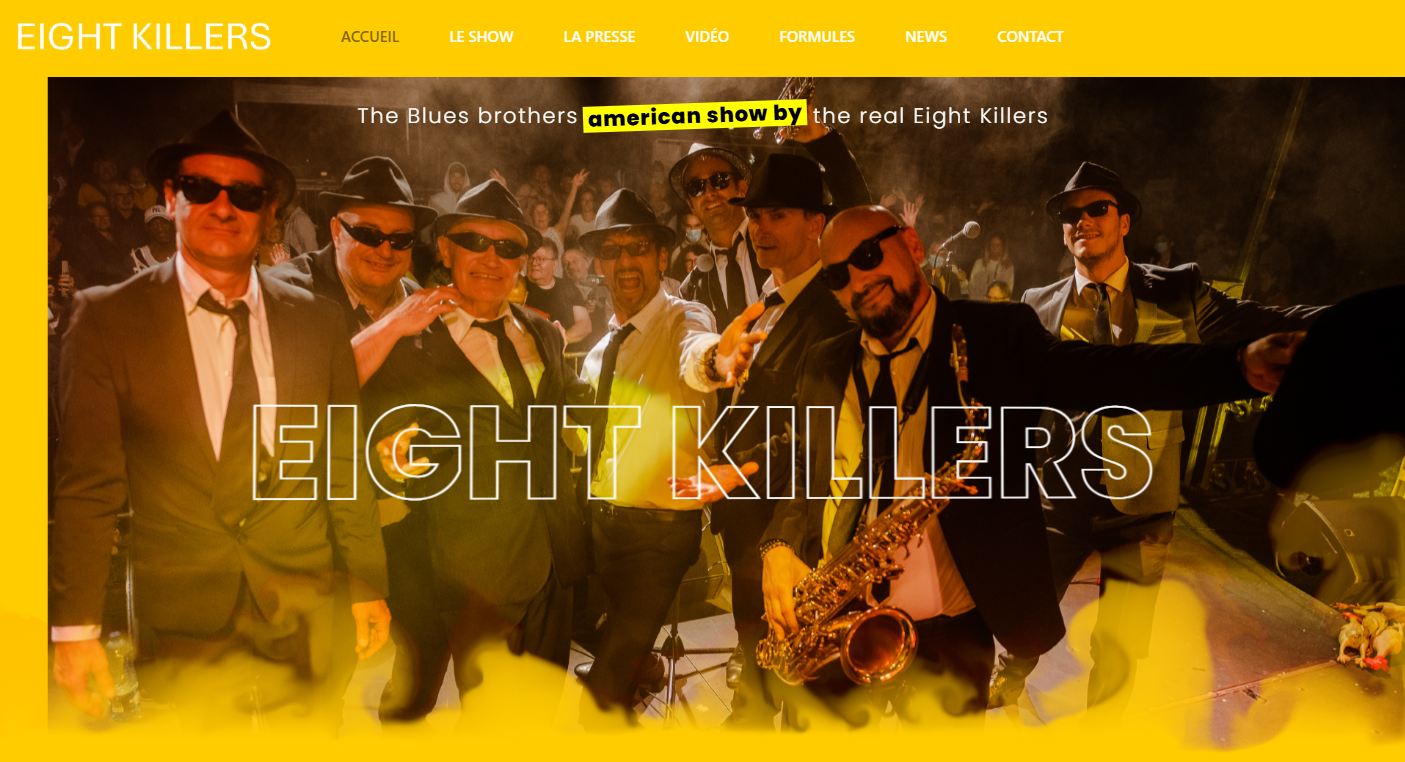 Site web Eight Killers