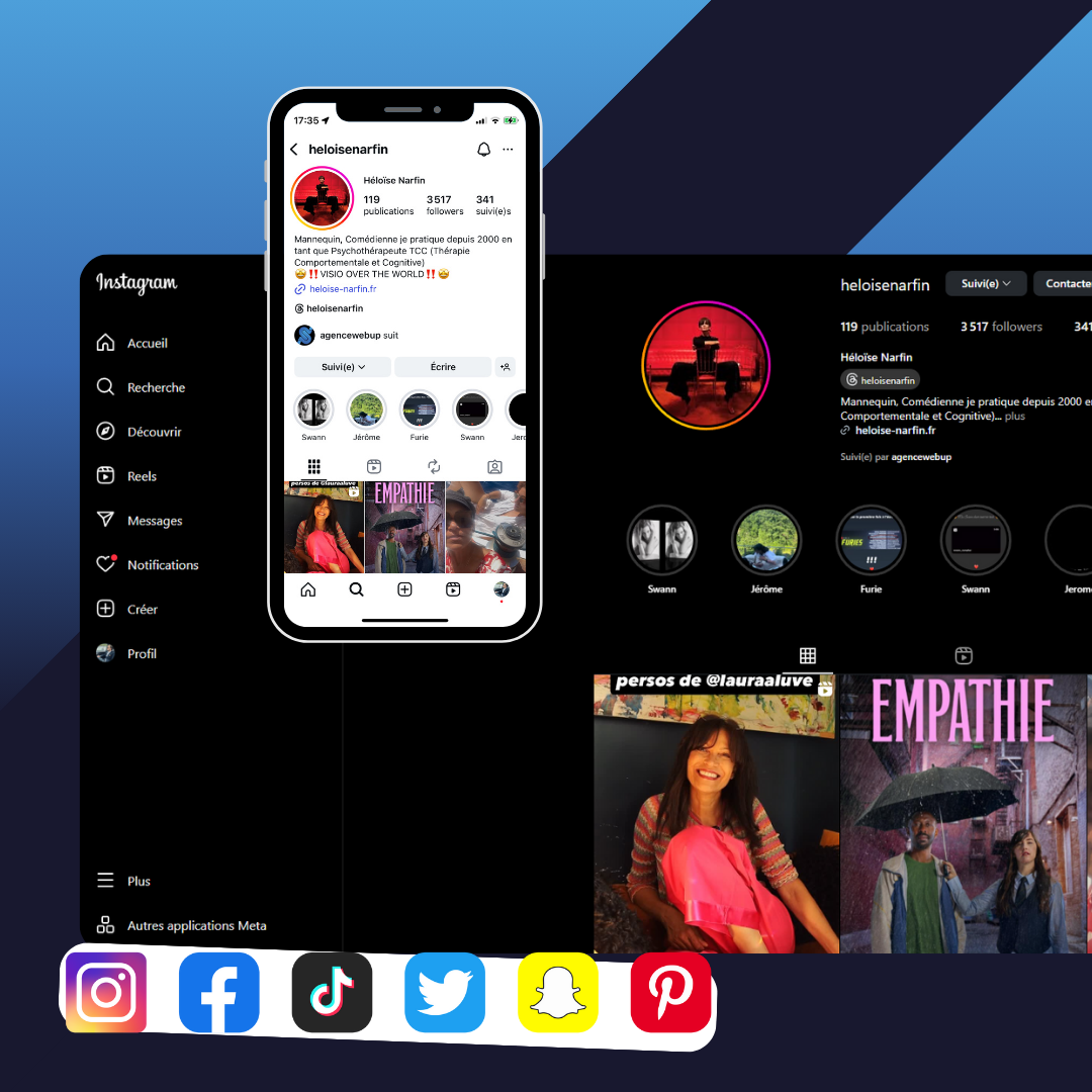 Visuel réseaux sociaux Héloïse Narfin