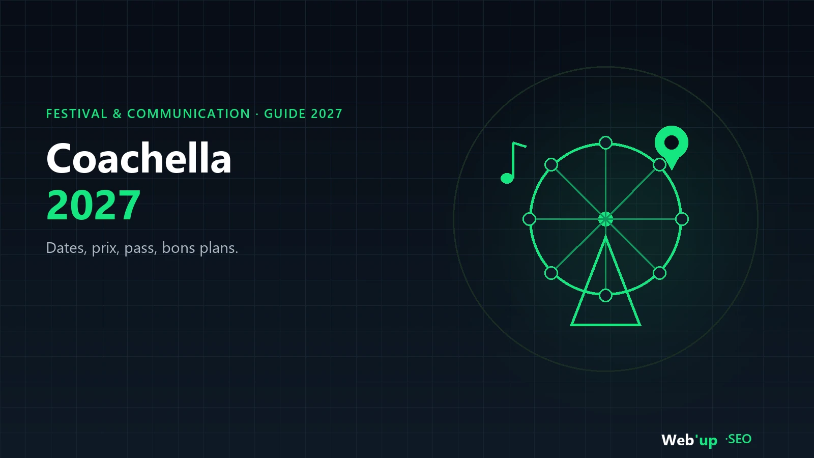 Coachella 2027 : guide complet des dates, prix des pass, camping et bons plans du festival d'Indio