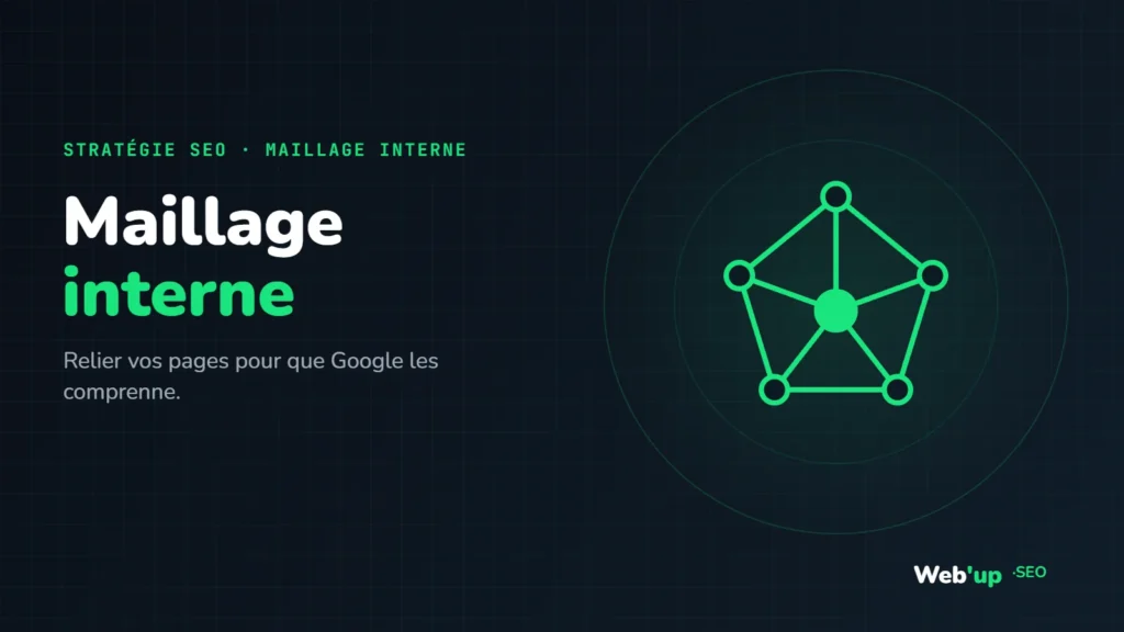 Maillage interne : visuel de l'article Web'up