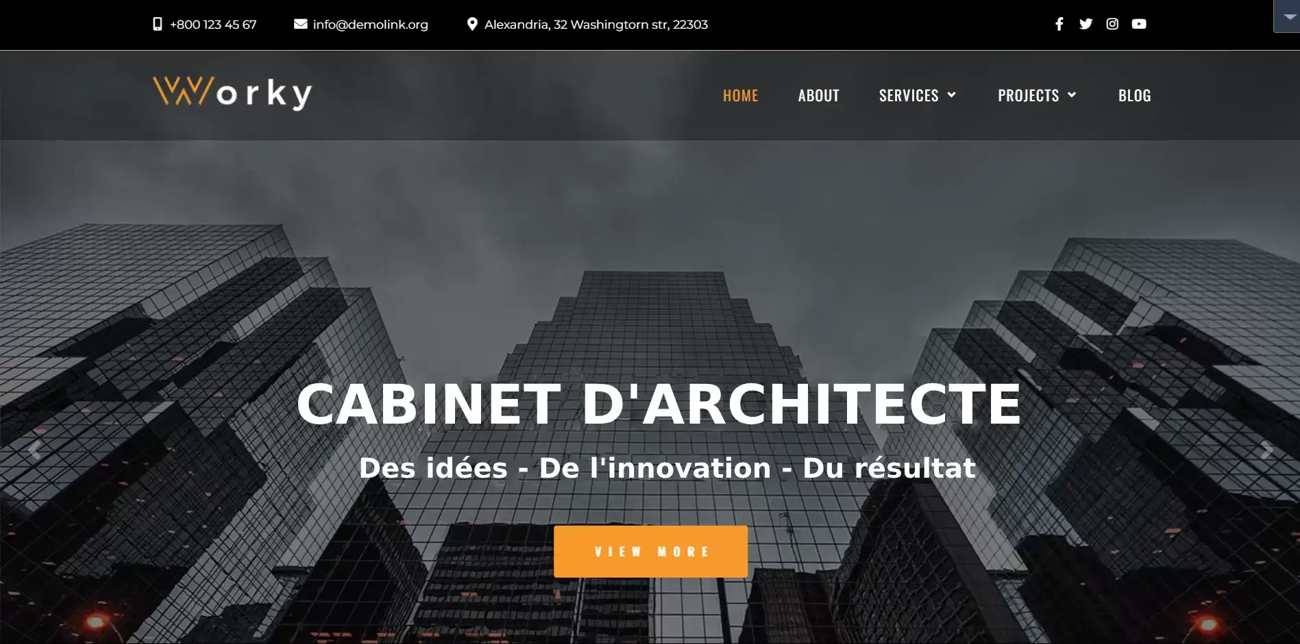 Site internet architecte Toulon La Garde Hyères dans le VAR